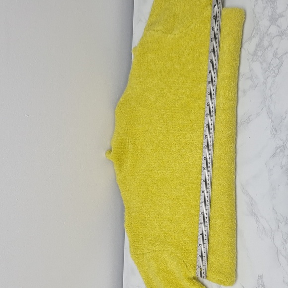 SCOOP Women's Cozy Funnel Neck Tunic Sweater Yellow XL - Picture 7 of 13